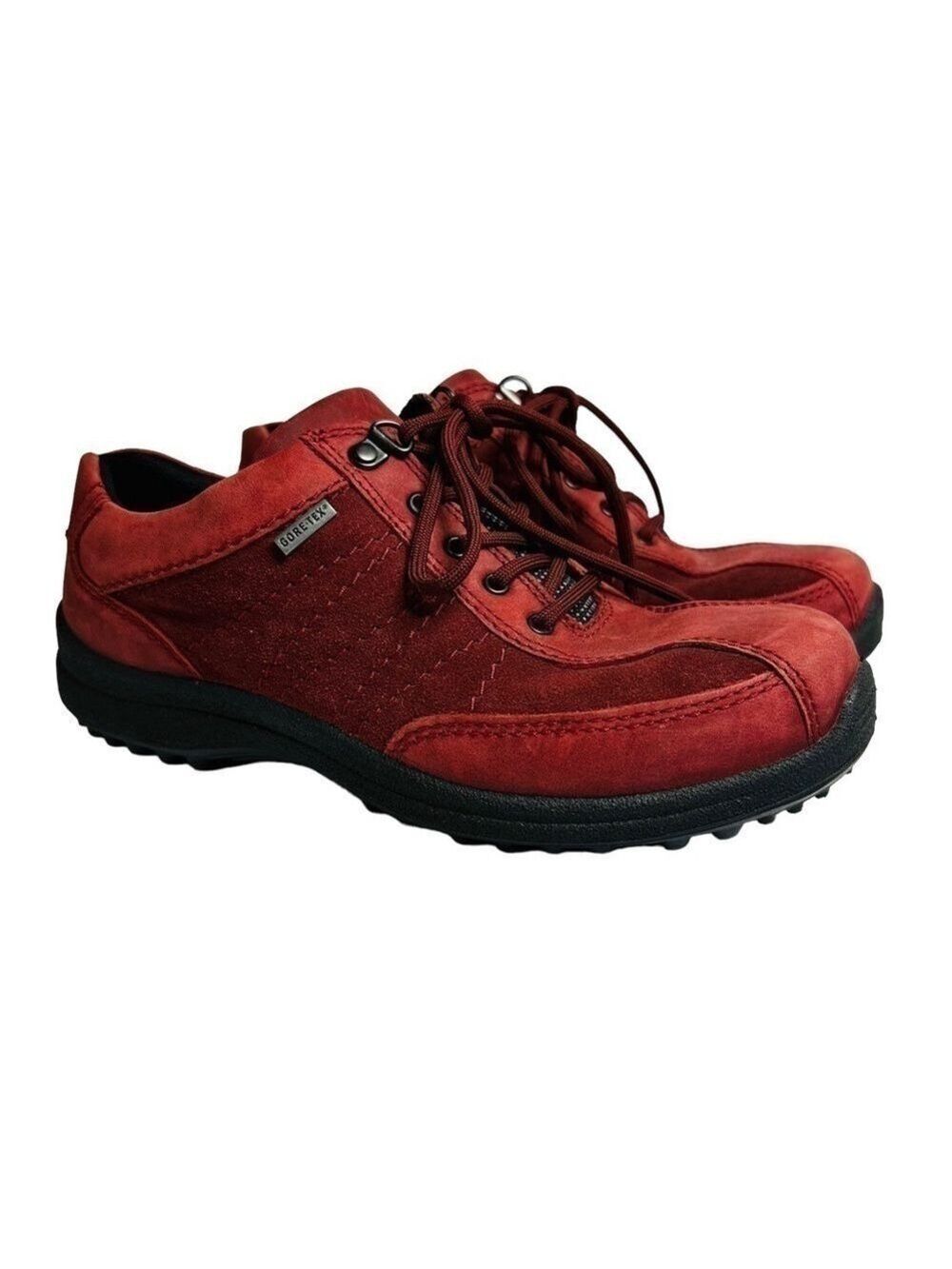 Hotter Comfort Concept Burgundy Lace Up Gore-Tex Women’s Walking Shoes Size‎ 7